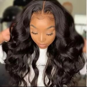 Human HD hair lace front wig 13x4 Brazilian 28 inch Body Wave